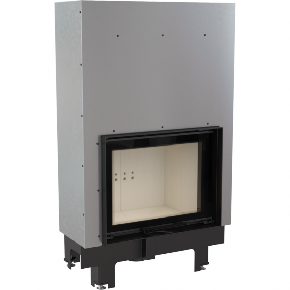 Kratki MBM 10 kW s výsuvným otváraním dvierok a dochladzovacou špirálou