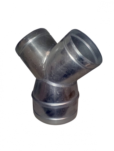 Y – kus o125, 2×100/90, pozink
