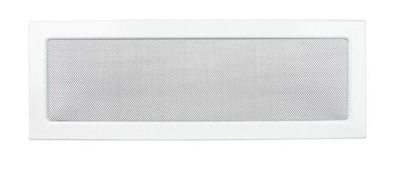 Krbová mriežka KR 17×49 cm, biela, bez žalúzie