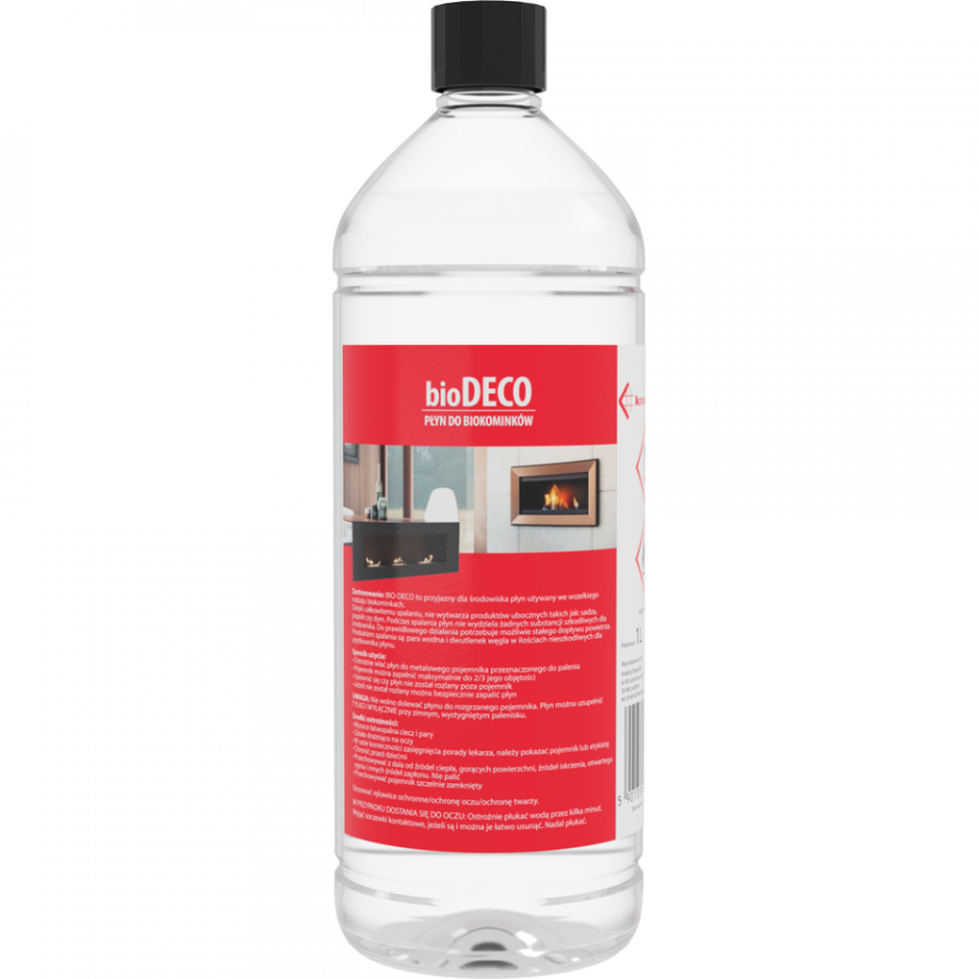 Bioalkohol 1 l, palivo pre biokrby, bez arómy