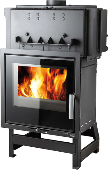 Haas+Sohn VESUVIO II/15/2S s výmenníkom, moderné sklo