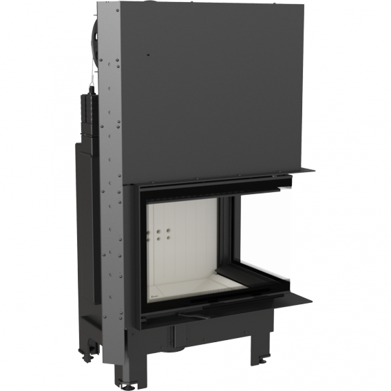Kratki MBZ 13 kW BS pravé presklenie s výsuvným otváraním dvierok