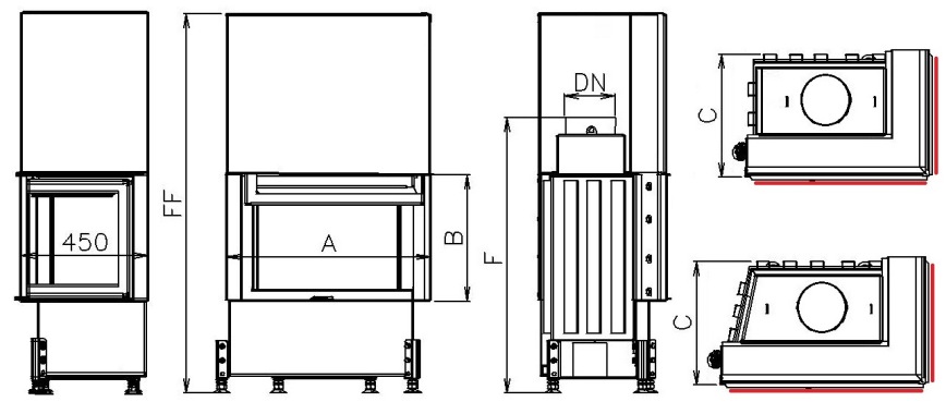 Kobok Eko VD R90 S/450 L/P 720/450
